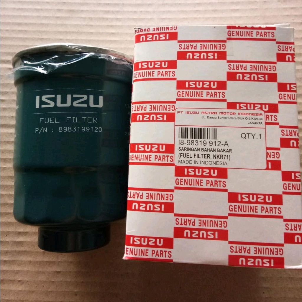 Filter Solar bawah Original Isuzu NKR71 Fuel Filter Isuzu Elf NKR71