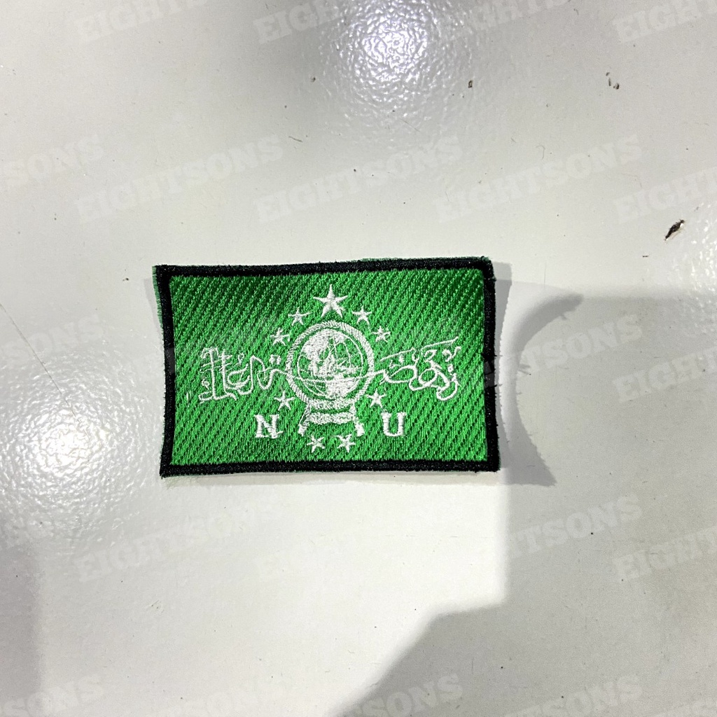 Patch Bordir Bed Badge Lambang NU nahdlatul ulama Bordir