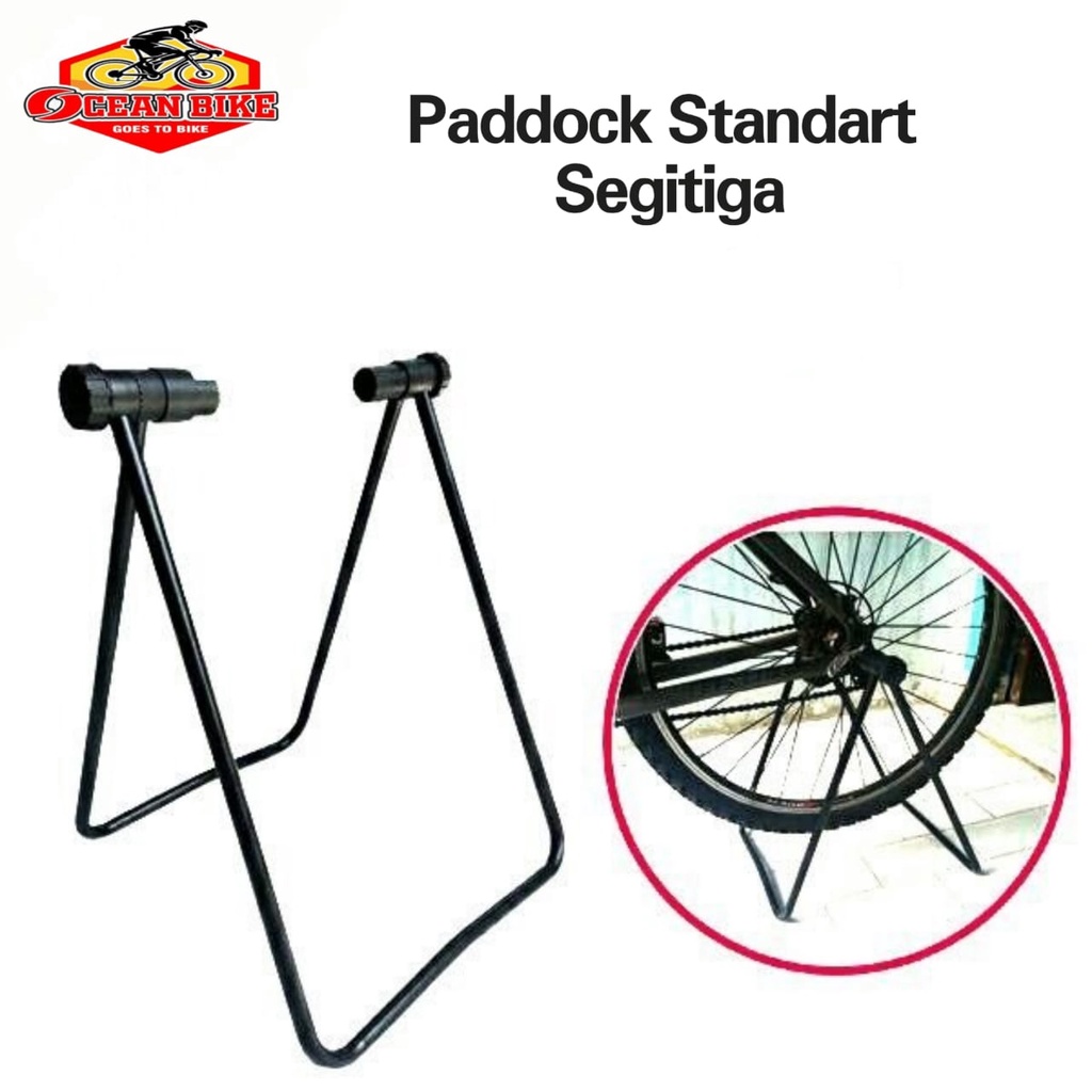 OCEAN BIKE Paddock Sepeda Gunung  Paddock Road Bike in Premium Universal Segitiga Cagak Sepeda Pedok