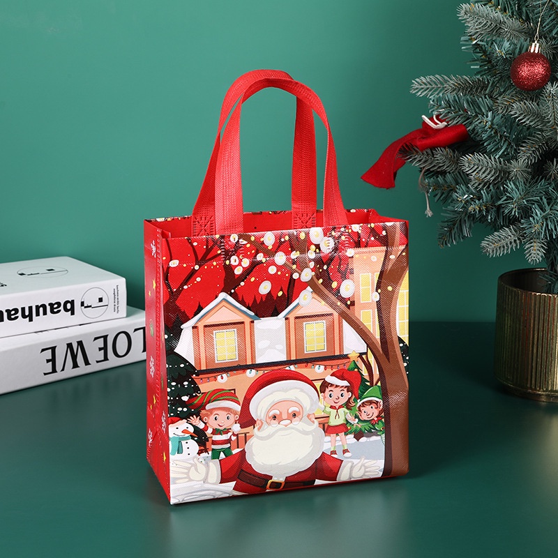 

(Gucin) TAS SOUVENIR NATAL GOODIE BAG BESAR NATAL CHRISMAST BAG