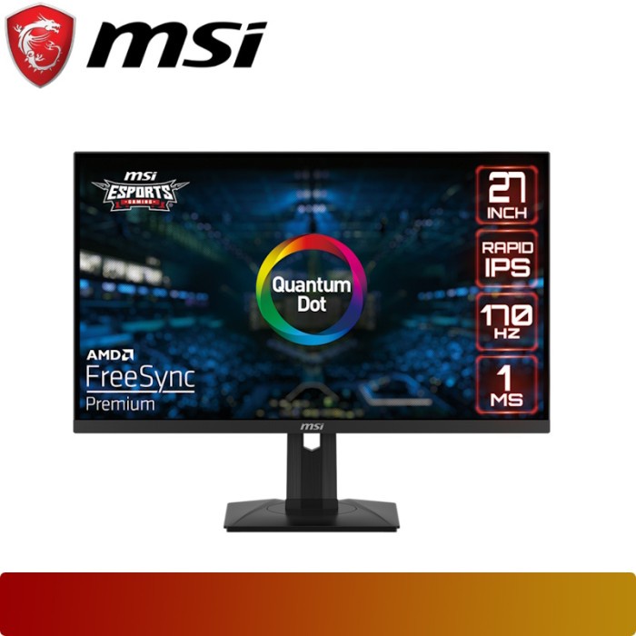 MSI G274QPF-QD | Monitor 27" WQHD IPS 170Hz 1ms