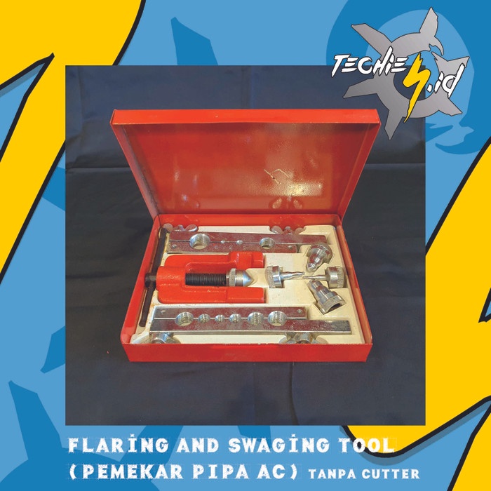 

Colorf Flaring & Swaging Tool (Pemekar Pipa AC) Tanpa Cutter