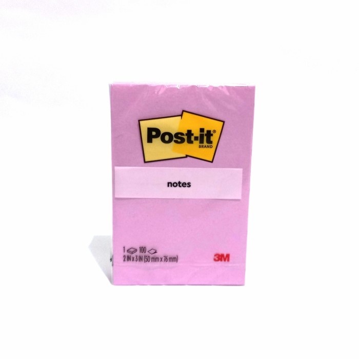

3M Post-it Sticky Notes 656 2"x3" 100 Lembar - Pink