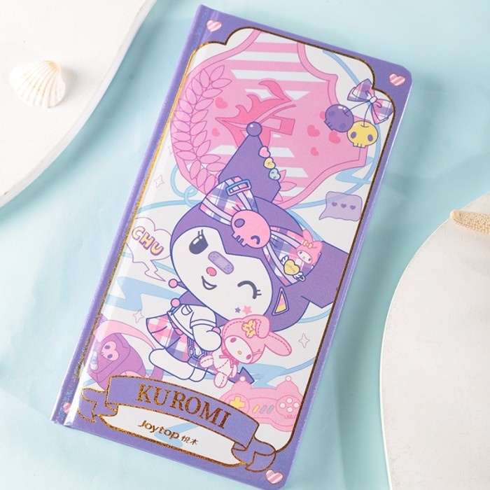 

MIMIMOO Notebook Lucu dengan Sticker Sanrio Cinnamoroll Kuromi - Kuromi