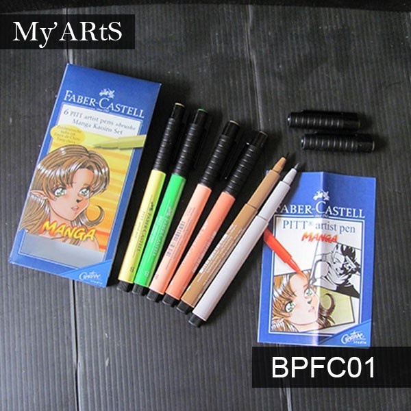 

Faber Castell PITT Artist Pen Manga Kaoiro Manga Brushpen Comic Brush Pen