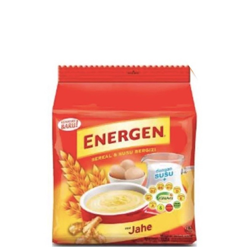 

Energen Jahe Minuman Sereal 10 x 30 gr