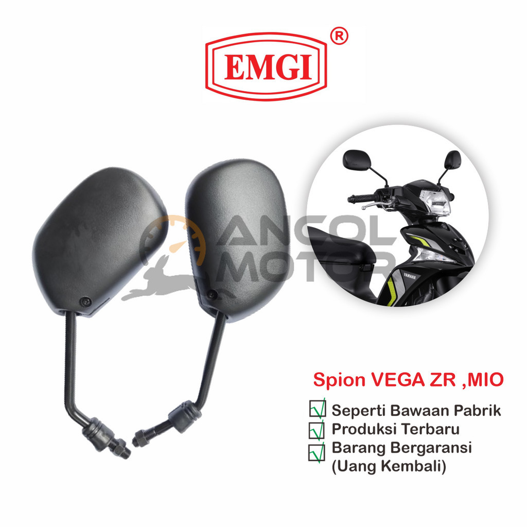 EMGI Kaca Spion Sepasang Vega R Mio Motor Yamaha