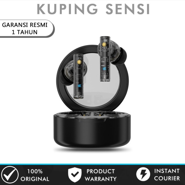 AC88 KZ Carol Bluetooth Earphone TWS Bluetooth 5.3 Mic Active Noise Cancelling Earphone