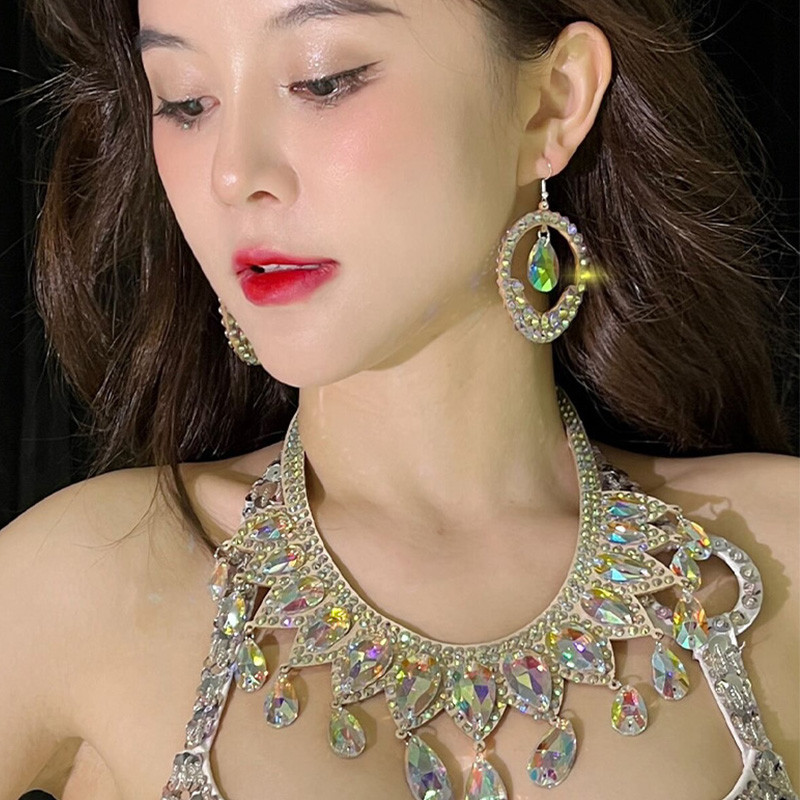

Belly Dance Accessory for Women Children Bellydancing Earrings Girl Accessories Bollywood Jewellery India Dance Jewelleries Rave