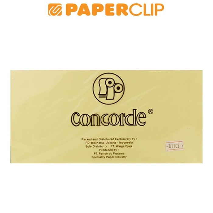 

AMPLOP CONCORDE DL 81102 90GR ISI 12