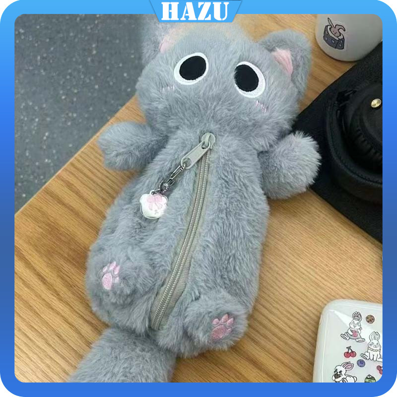 

Tas Pensil Kucing Mata Besar Kotak Pena Boneka Mewah Tas Alat Tulis Tempat Penyimpanan Alat Tulis Kecil Tas Pensil Ins Tas Pensil Gaya Korea Tas Pensil Baru Tas Pensil Lucu Tas Pensil Boneka Mewah