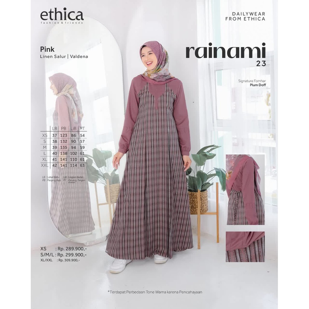ETHICA GAMIS DEWASA  RAINAMI 23 PINK