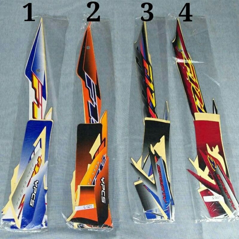 striping sticker yamaha fiz r lis body f1z r fiz r 2002-2003