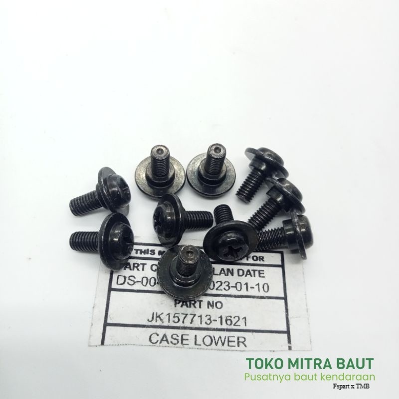 Bolt Screw Pan M5X12 Baut 8 Baut Cover Body Honda