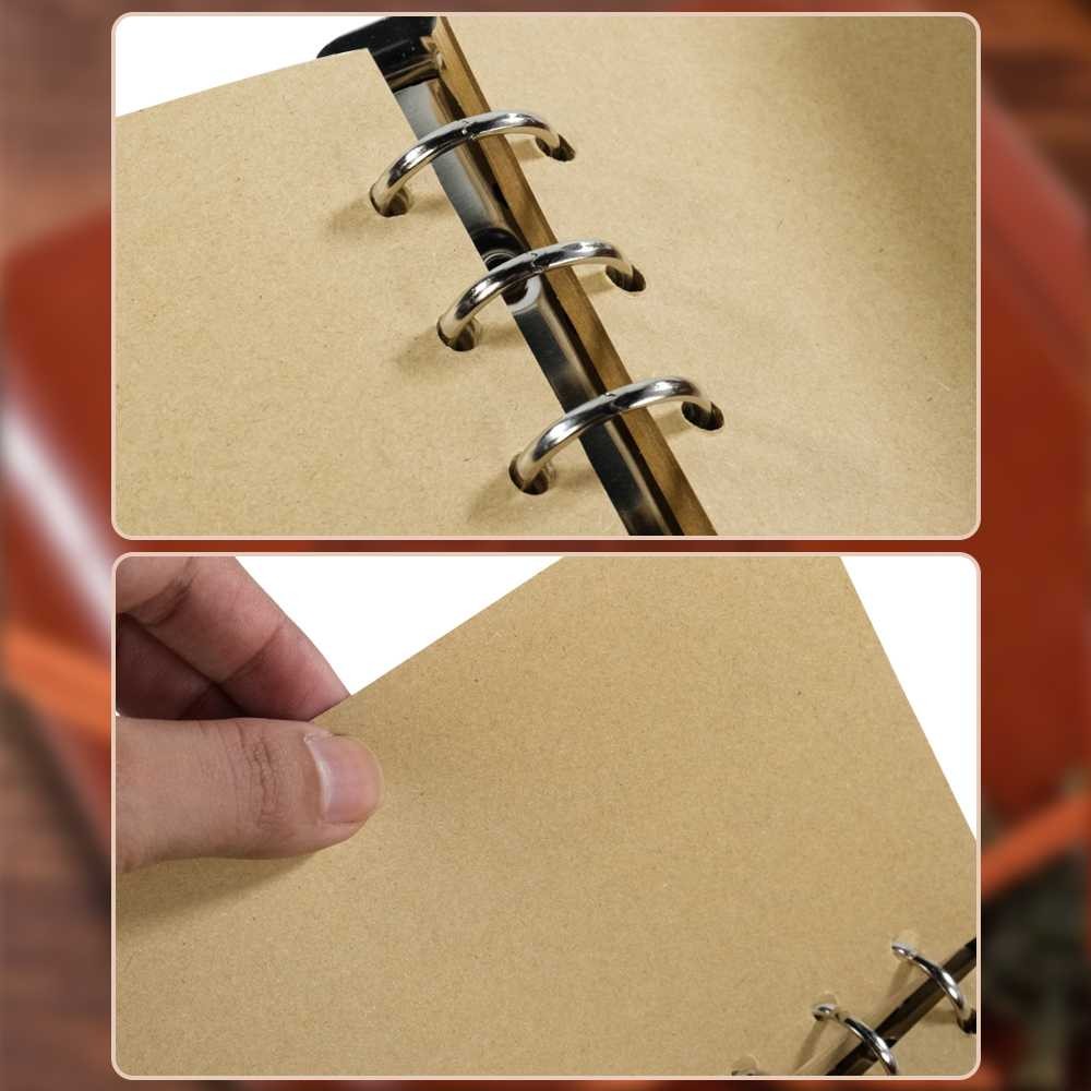 

ANUMASTOREToddi Buku Catatan Binder Kulit Notebook Retro Pirate Compass - ZB045
