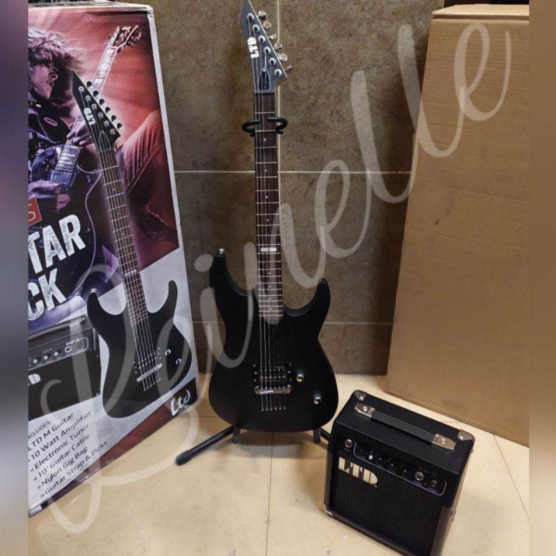 Paket Gitar Elektrik ESP Amplifier LTD