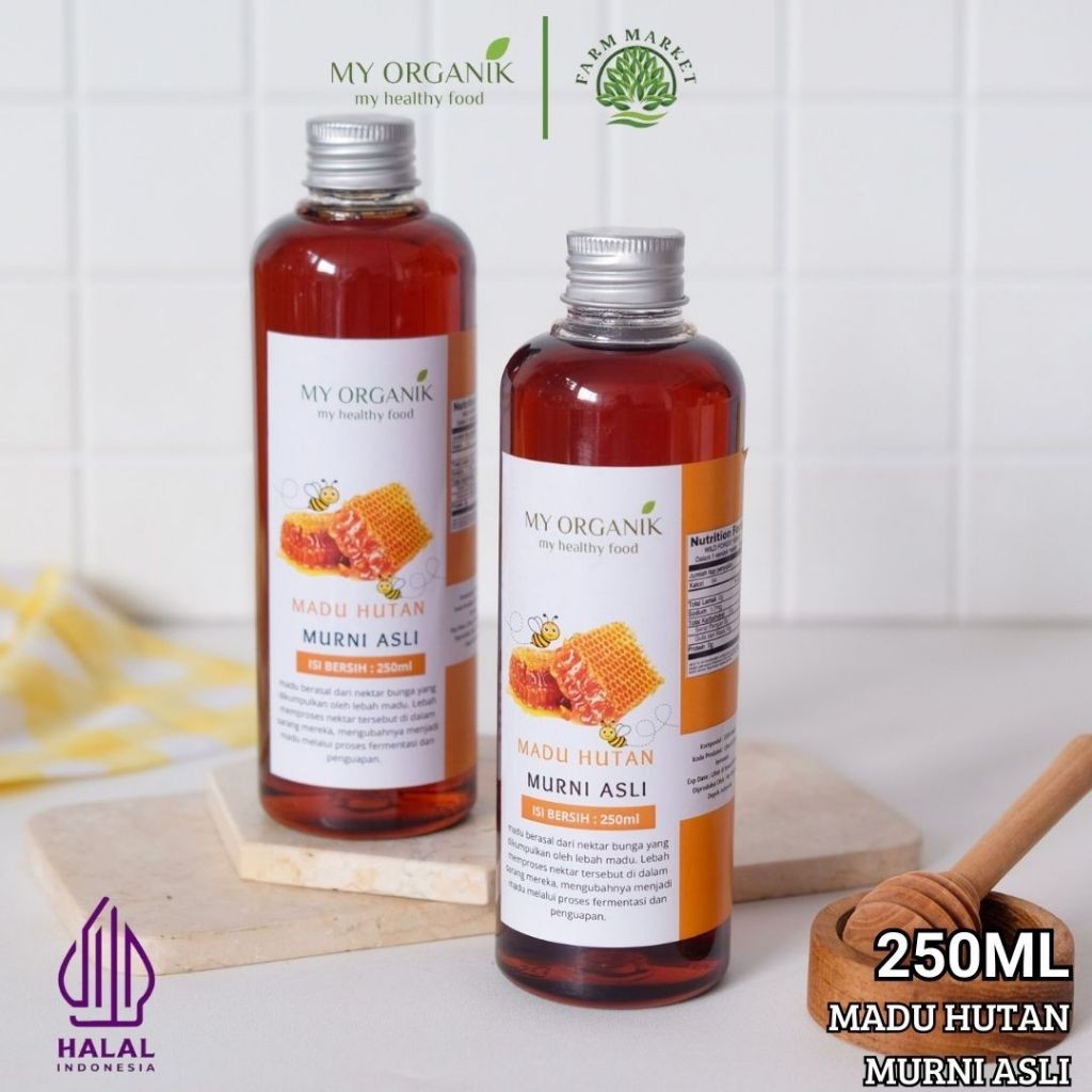 

My Organik Madu Herbal 250ml Hutan kalimantan untuk Kekebalan Tubuh mencegah berbagai Penyakit