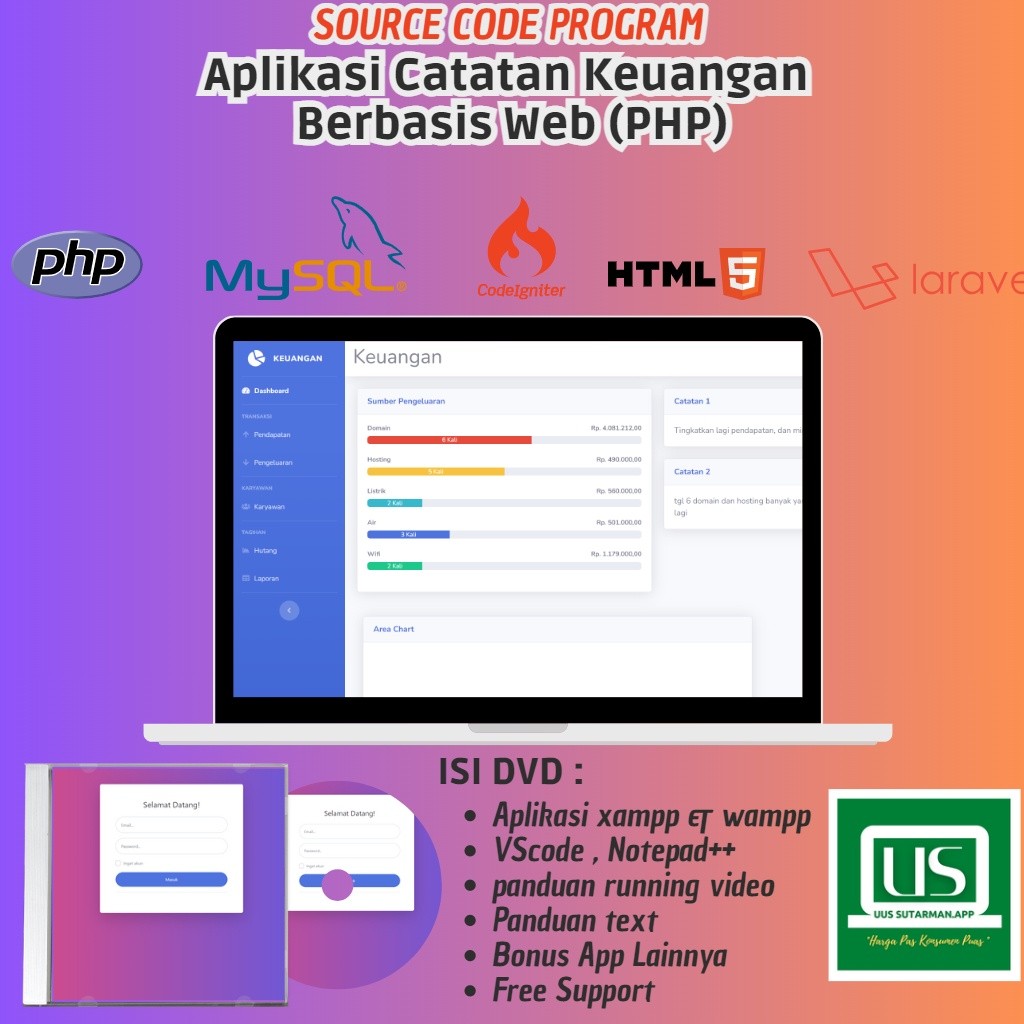Aplikasi Catatan Keuangan Berbasis Web