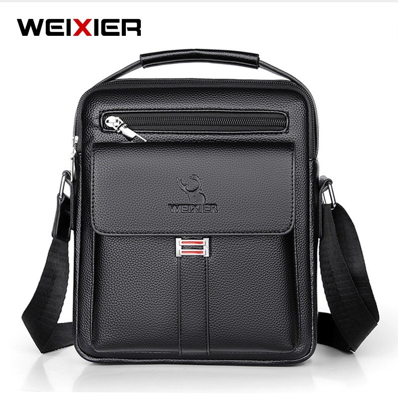 GH56TG WEIXIER D244 Tas Selempang Pria Kulit Sling Bag Premium WK-SBY
