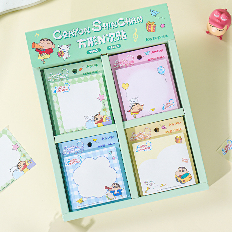 

Crayon Shin-chan tear-off sticky note pad square sticky notes, school student office record art supplies and stationery