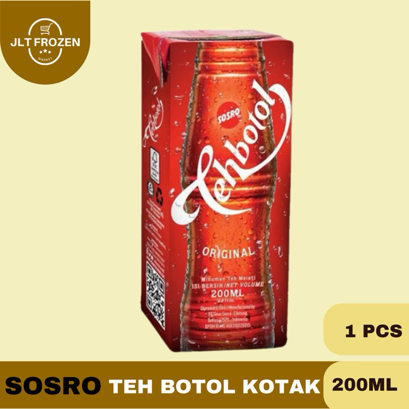 

Teh Botol Sosro Kotak - 200ml