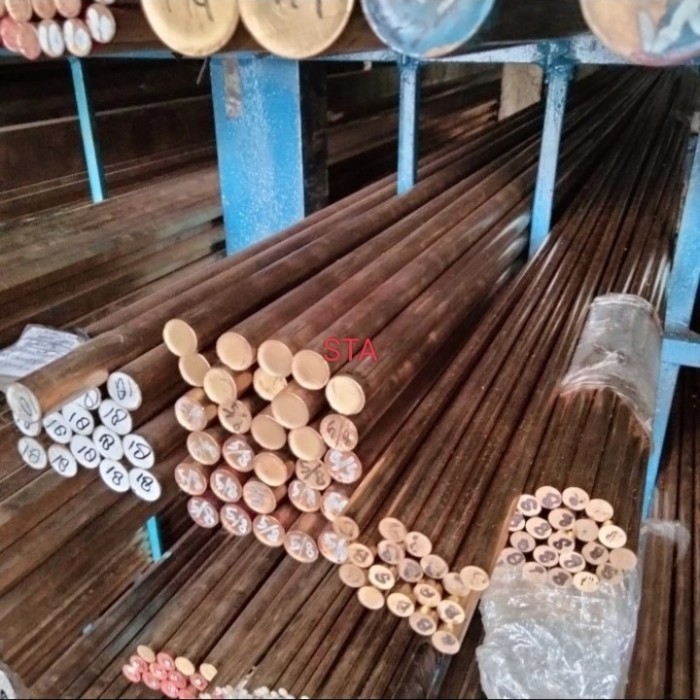 as tembaga murni batangan diameter 50mm x 100mm