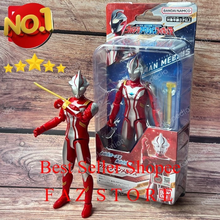 Bandai Namco Ultraman Action Figure  ULTRAMAN MEBIUS Original TOY FAZ STORE