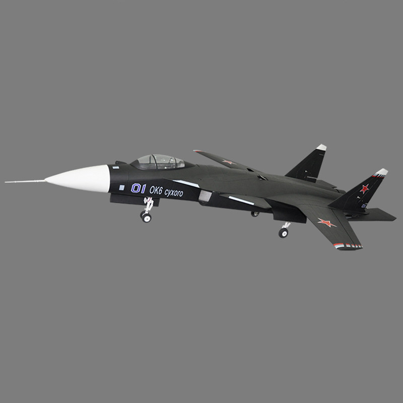Lanxiang/LX/Sky Flight Hobby Twin 70mm Engine SU47 Berkut PNP/ARF Standard Version EDF JET RC Plane
