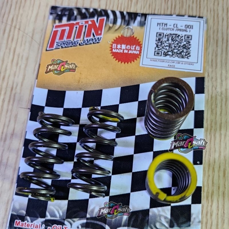 Per kopling perkopling clutch spring tiger ninja klx crf cbr dll RACE MTN SPRING JAPAN CL 001 KAPA R