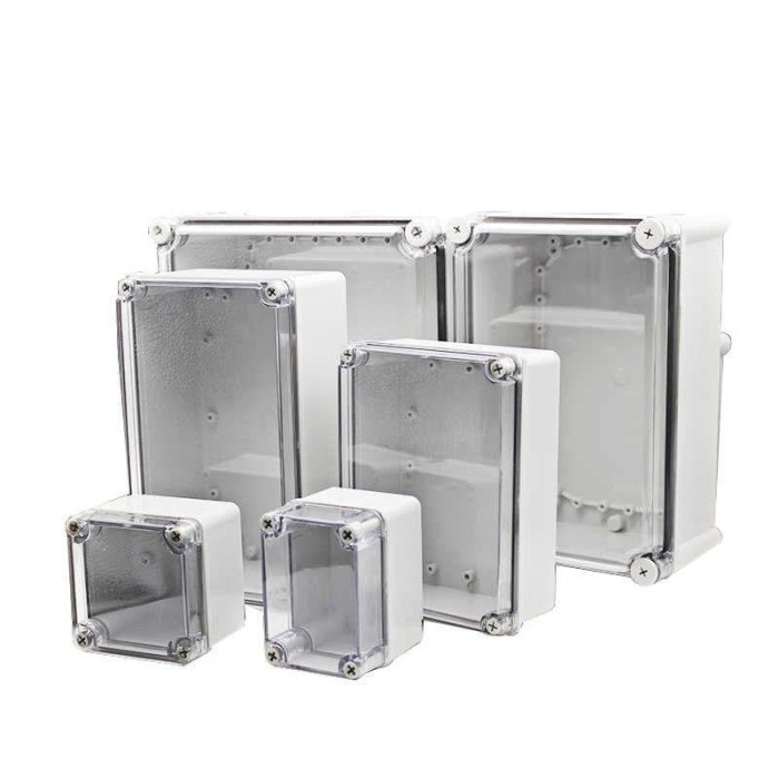 DDB99 DS-AT1520- 200 x 150 x 100 ABS JUNCTION BOX IP66 TRANSPARAN COVER FORT