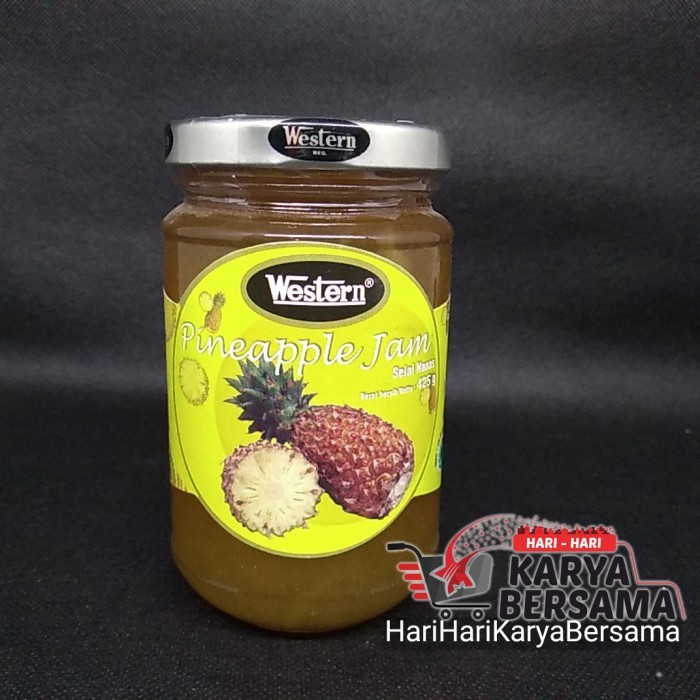 

WESTERN PINEAPPLE JAM SELAI OLESAN NENAS 425GR