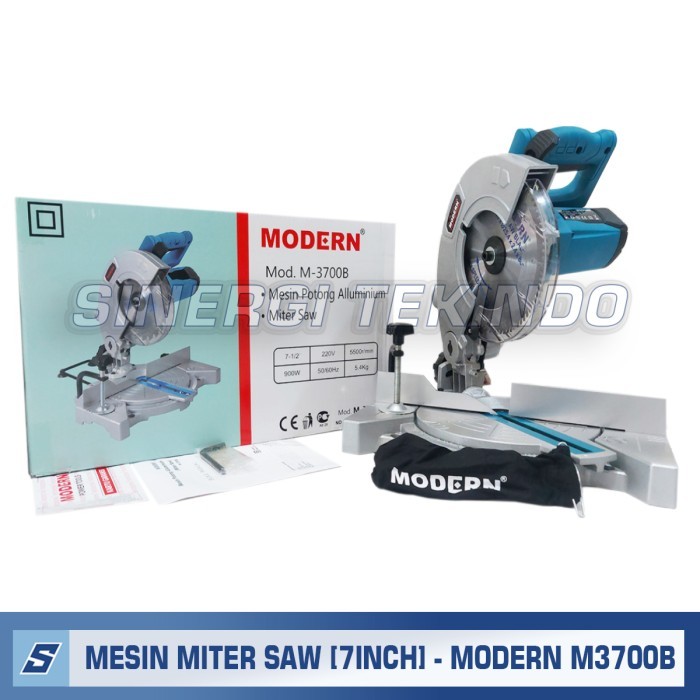Miter Saw Mesin Potong Aluminium 7 Inch - MODERN M3700 Mitre M 3700