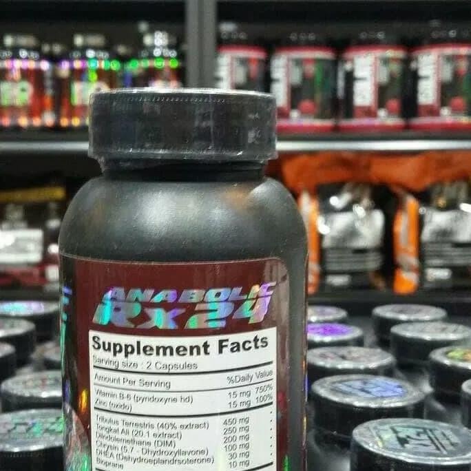 Hot Sale ASLI Anabolic Rx 24 - Anabolic Rx 24 Herbal Testosteron Booster RX 24  Suplemen Penambah Ho