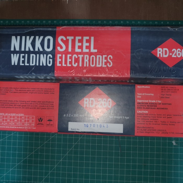 kawat las RD260  3,2mm