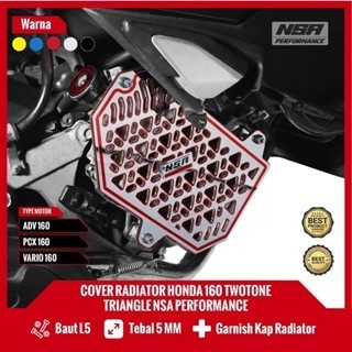 NSA COVER RADIATOR TRIANGLE Honda 160 PCX VARIO ADV STYLO Tutup Radiator Vario 160 Pcx 160 Adv 160 S