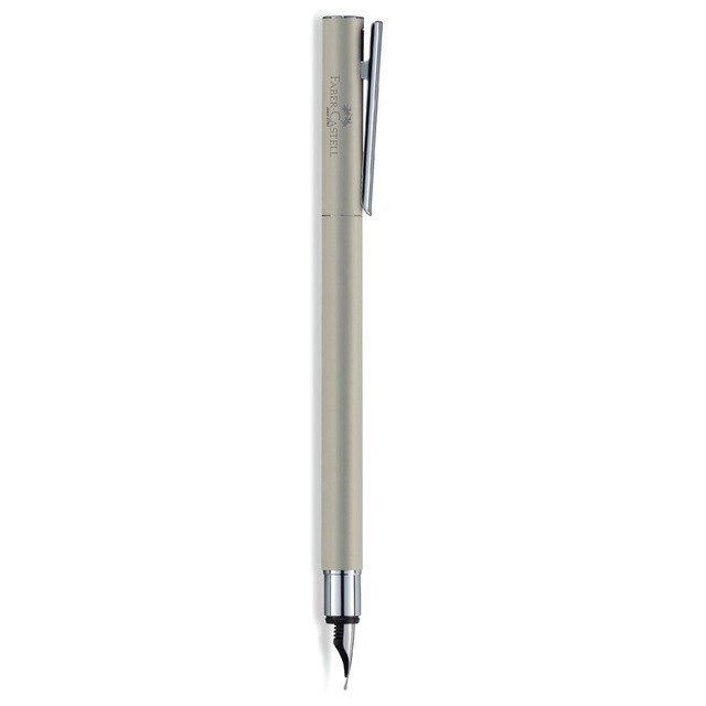 

Faber-Castell Neo Slim Fountain Pen M Stainless Steel, Matt