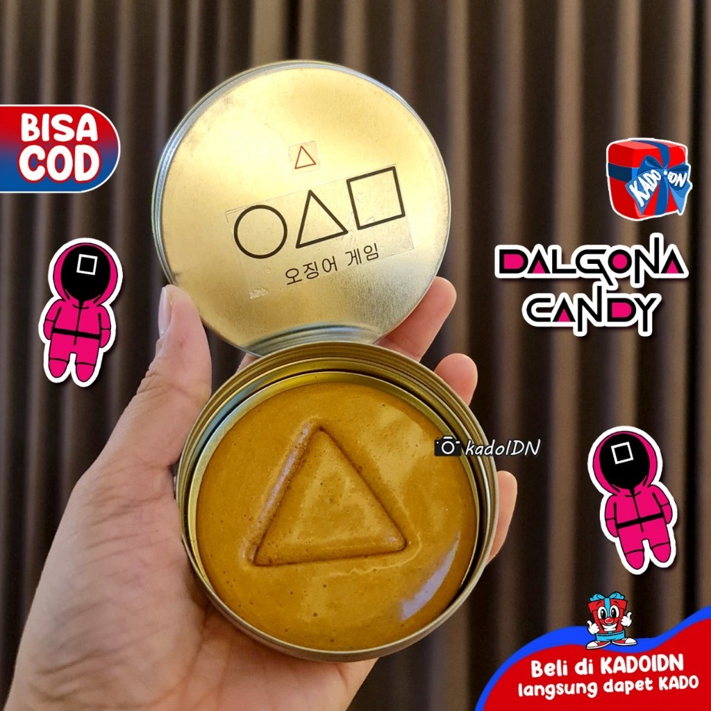 

Permen Dalgona CAN Sequid gem Pre-Order