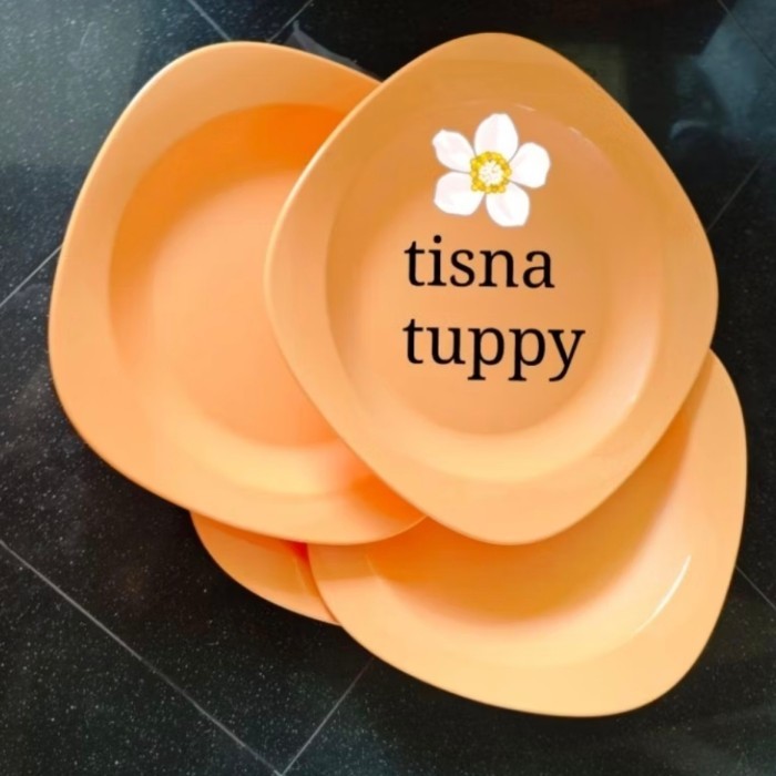 blossom plate tupperware