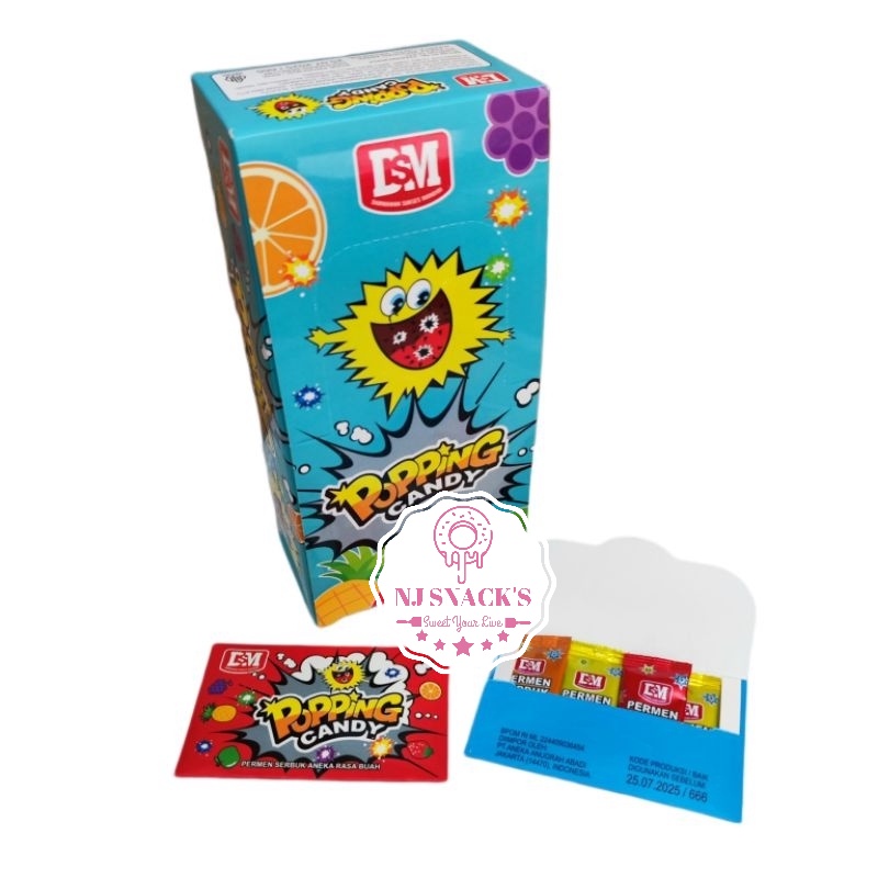 

DSM AMPLOP POPPING CANDY BOX ISI 30