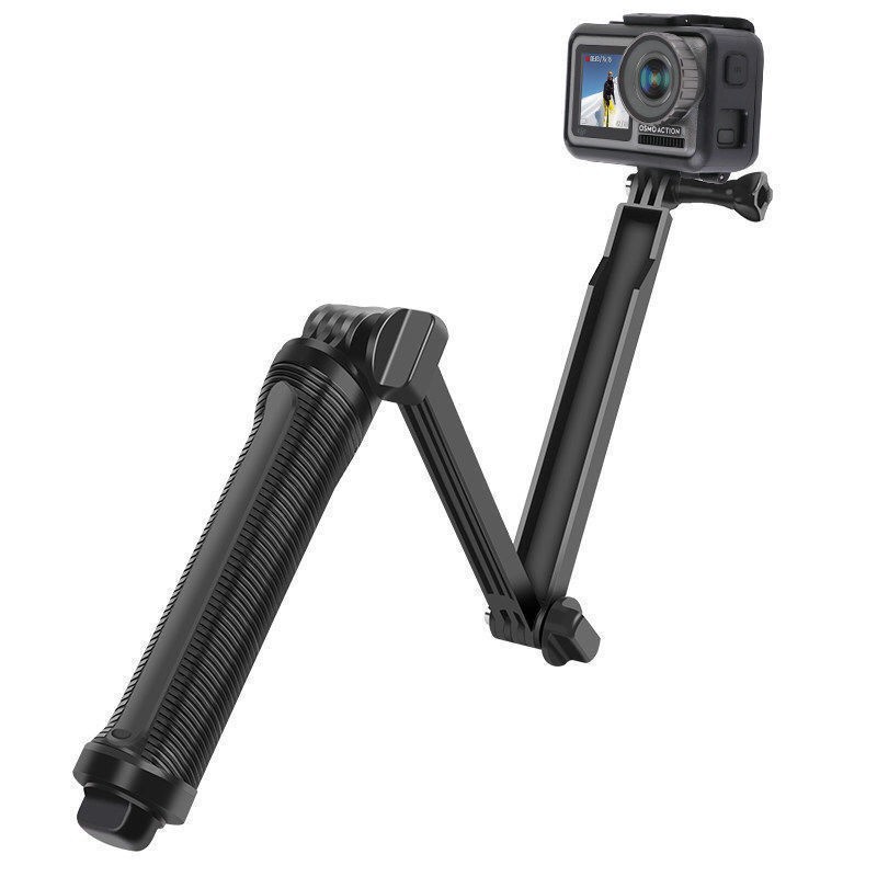 3 Way Monopod Aksesoris GoPro SJCAM Brica BPro Xiaomi Yi Kogan Monopod Tripod Selfie Stick