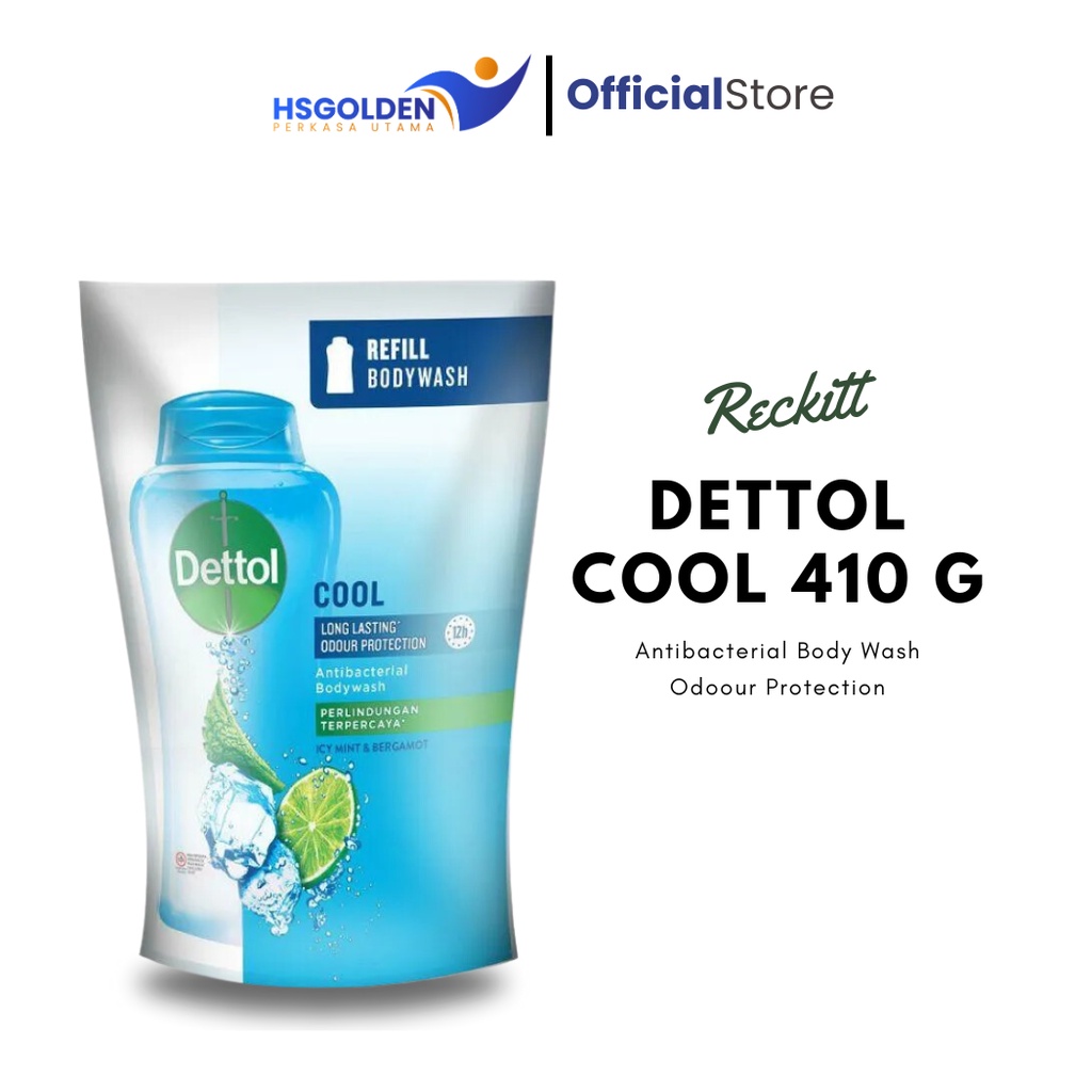 DETTOL Cool Body Wash Refill 410 ml