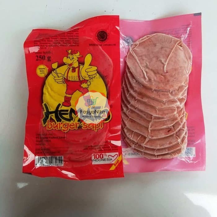 

Hemato Burger Isi 10 Slice [250 gr] - FasyAnita Mart Denpasar