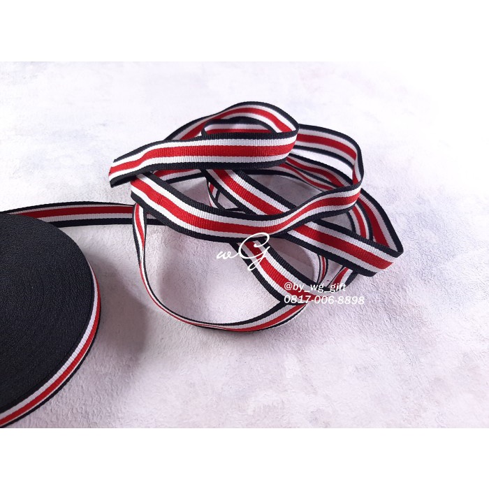 

Pita Grossgrain Mix Motif C; Lebar 2 cm; Panjang 28.5 yard - Motif A ORI