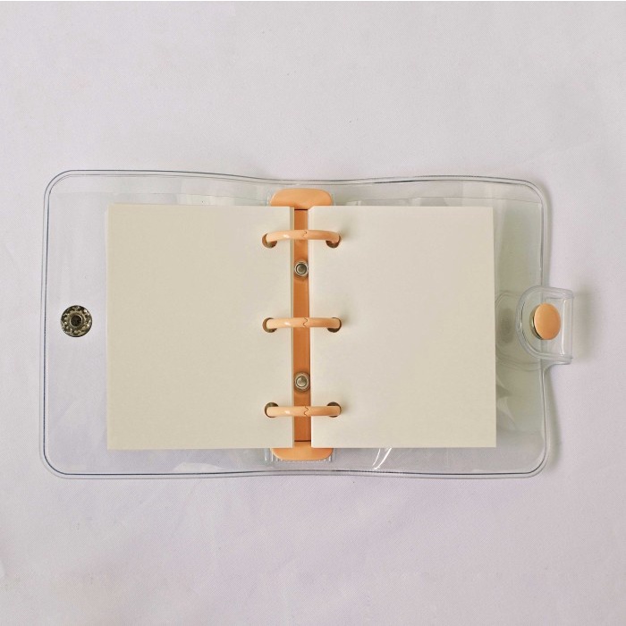 

Mini Binder 3 Rings - Orange Pastel, Cover Only