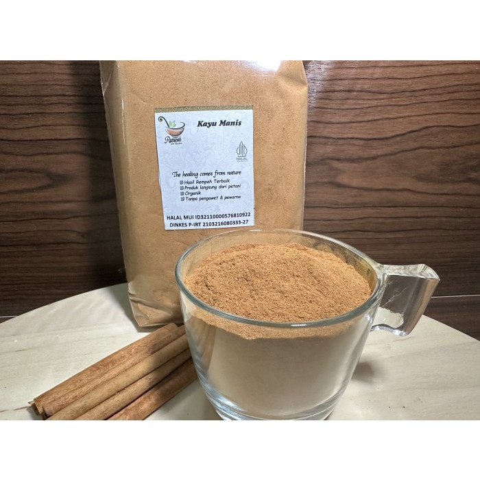 

New Produk Kayu Manis Bubuk Murni 250 gram