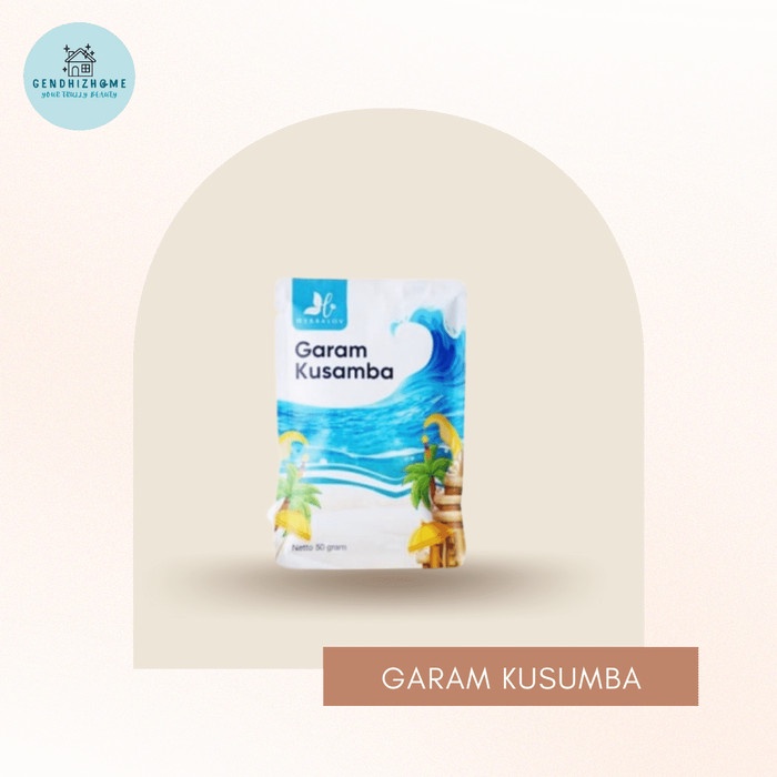 

NEW Promo Best Seller Garam Kusumba By Herbalov 100% Organic Sea Salt