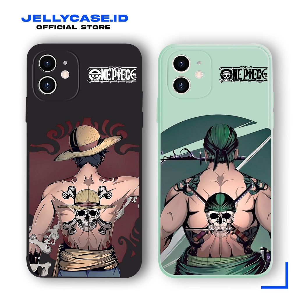 Soft Case Vivo Y12 Y12S Y20 Y16 Y22 Y21 Y91C V27e Y30 Y50 Y35 V15 V9 JE317 One Piece Luffy Zoro Tatt