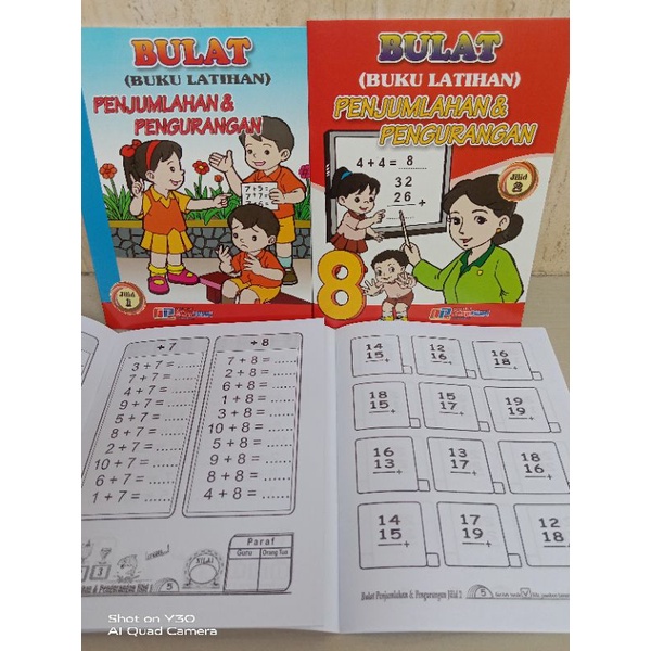 Buku Berhitung Anak TK/SD/MI