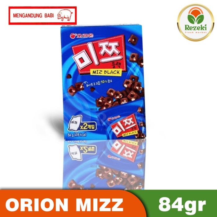 

Orion Mizz Black Korean Choco Cereal [84 gr]