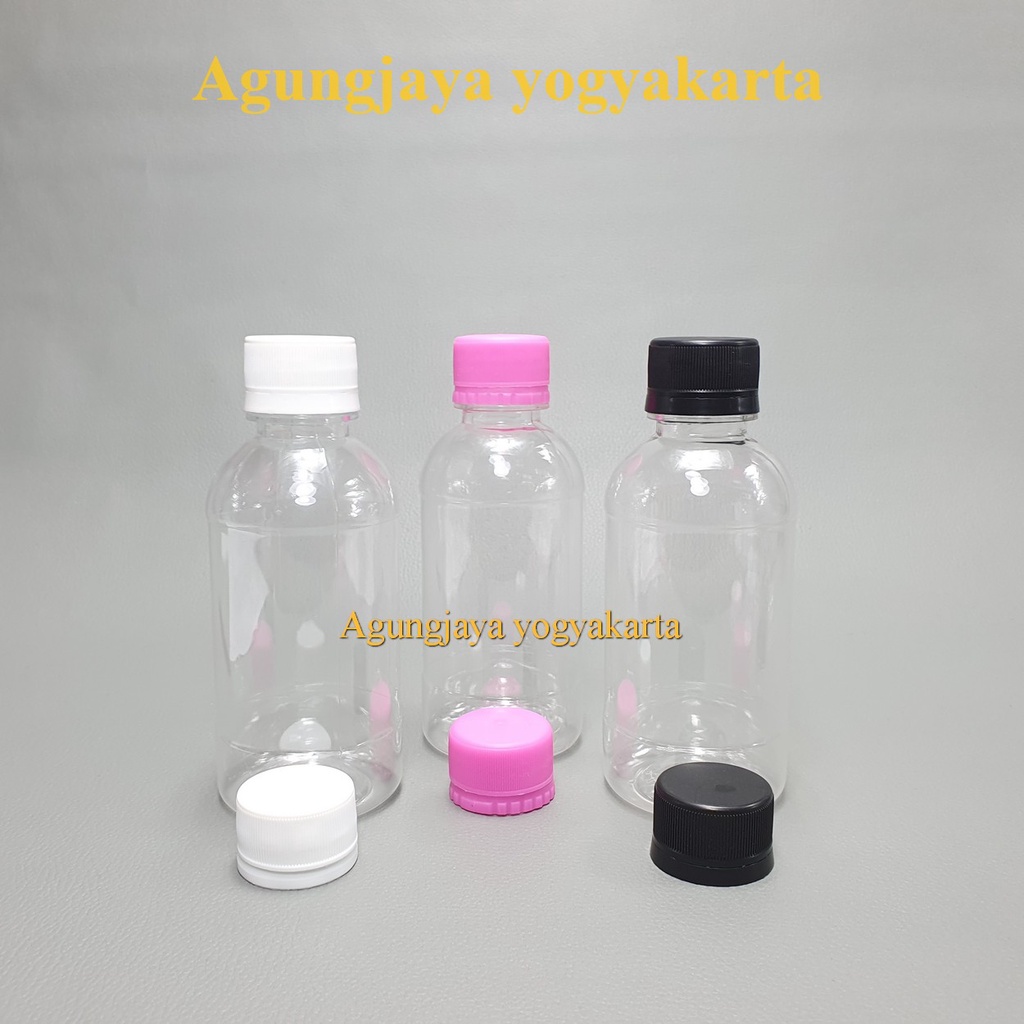 Botol  Sanno 200 Ml Natural  / Tutup Sanno / Tutup Pocari /  Botol Plastik / Botol / Botol Madu / Bo